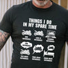 Things I Do In My Spare Time Motorbikes Lovers Gift Standard/Premium T-Shirt - Dreameris