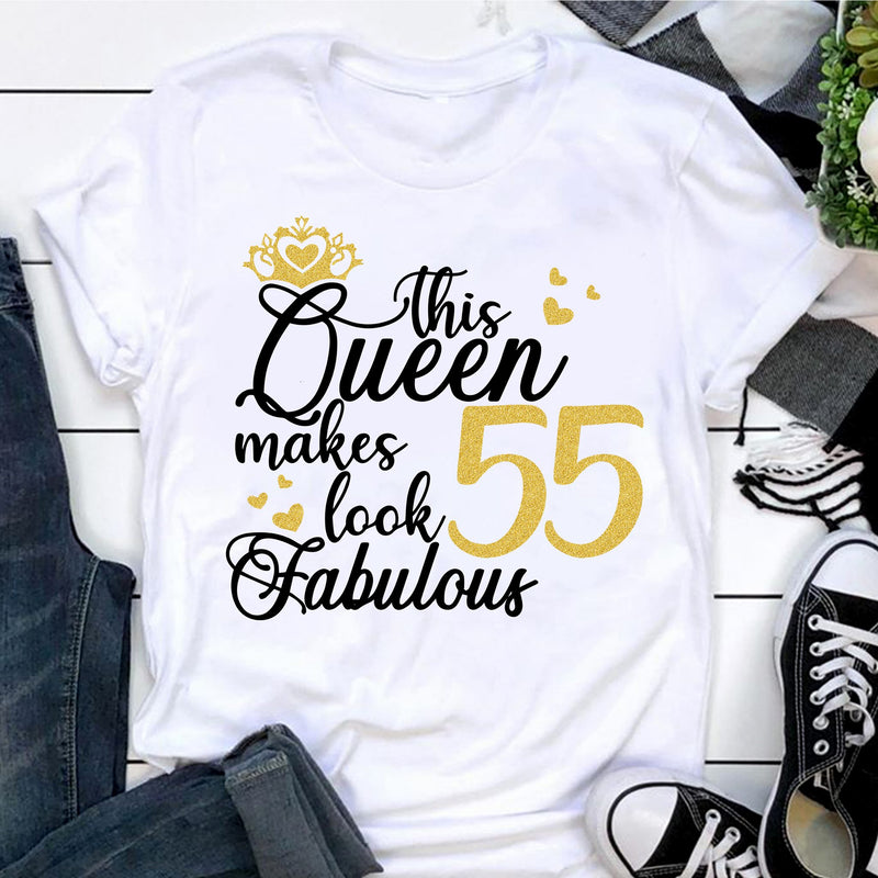 55 birthday shirt