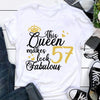 This Queen Makes 57 Look Fabulous 57th Birthday Gift Standard/Premium Women T-Shirt Hoodie - Dreameris