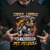 Three Things You Don't Mess With My Family My Freedom My Pitbull Dog Lovers Gift Standard/Premium T-Shirt - Dreameris