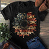 Us Flag Sunflower Vintage Style Standard/Premium T-Shirt - Dreameris