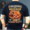 Warning This Welder Does Not Play Well With Stupid People Standard Men T-Shirt - Dreameris