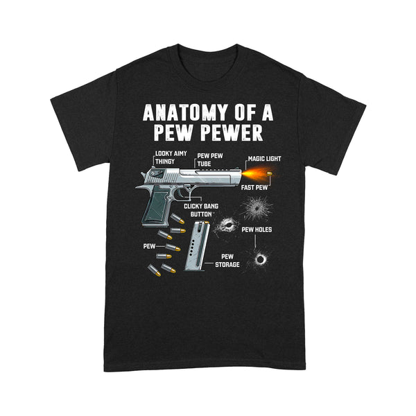 Premium T-shirt - Anatomy Of A Pew Pewer - Dreameris