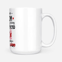 Dear Mom Thank You For Having Unprotected Sex And Creating A Fucking Legend Funny Mother’s Day Gift - White Mug - Dreameris