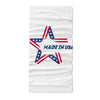 Made in the usa star with inscription badge - Neck Gaiter - Dreameris