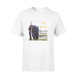 I Am A Son Of God I Was Born In may My Scars Tell S story - Standard T-shirt - Dreameris