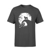Pug And Moon Halloween Gift Dog Lovers - Standard T-shirt - Dreameris