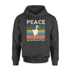 Peace Was Never An Option Goose Simulator Game Vintage Funny For Fan Cotton - Standard Hoodie - Dreameris