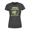 Camping Grandpa Young At Heart Slightly Older In Other Places - Premium Women's T-shirt - Dreameris