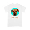 Boy Dog -  Custom illustrated Pet Personalized - T- Shirt - Dreameris
