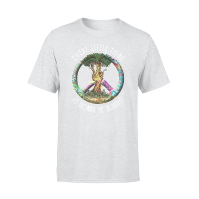 Every little thing is gonna be alright tree of life peace hippie - Standard T-shirt - Dreameris