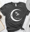 Moon Zodiac Sign Horoscope Capricorn December Birthday Standard/Premium T-Shirt - Dreameris