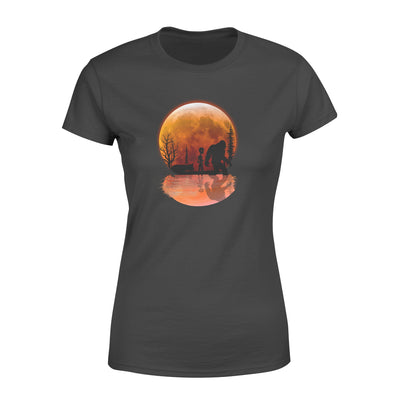 Bigfoot Ailen Cat Moon - Standard Women's T-shirt - Dreameris