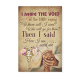 Nurse I Heard The Voice of The Lord Saying Who Shall I Send Here -Matte Canvas - Dreameris