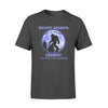 FF Bigfoot Grandpa Like A Regular Grandpa But Way More Squatchy Bigfoot In The Moon Standard Men T-shirt - Dreameris