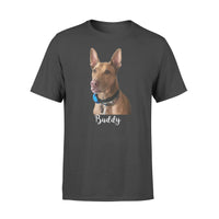 Buddy - Custom illustrated Pet Personalized - T- Shirt - Dreameris