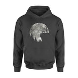 Moon Dachshund Forest - Premium Hoodie - Dreameris