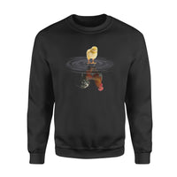 Chick Reflected To Rooster - Standard Crew Neck Sweatshirt - Dreameris