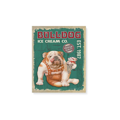 Bulldog ice cream co premium quality - Matte Canvas - Dreameris
