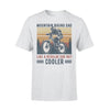 Vintage Mountain Biking Dad Like A Regular Dad But Coolers - Premium T-shirt - Dreameris