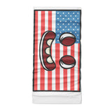 Creepy american flag cartoon - Neck Gaiter - Dreameris