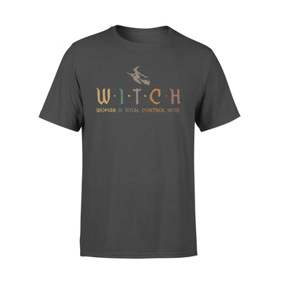 FF Halloween Witch Woman In Total Control Here Standard Men T-shirt - Dreameris