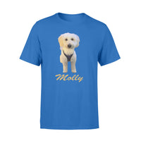 Molly - Custom illustrated Pet Personalized Premium T-shirt - Dreameris