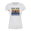 Cat Pew Pew Madafakas Funny - Standard Women's T-shirt - Dreameris