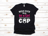 Dreameris Girl Police Officer T Shirt Gift Female Law Enforcement Long Sleeve  Hoodie Sweatshirt Tank Top - Dreameris