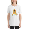 Dreameris Golden Retriever Tennis Balls Short Sleeve Unisex T Shirt - Dreameris