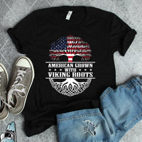 American Grown With Viking Root Standard/Premium T-Shirt Hoodie - Dreameris