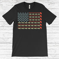 American Flag Golf Gift Standard/Premium T-Shirt Hoodie - Dreameris