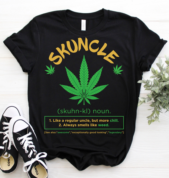 Skuncle Weed Cannabis Gift For Uncle Standard/Premium T-Shirt Hoodie - Dreameris