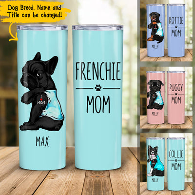 Custom Dog Breed (Up to 47 Breeds) Personalized Insulated Cup Dog Mom Dog Dad Insulated Tumbler Mother's Day Birthday Gift For Mom - Dreameris