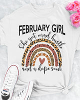 February Girl She Got Mad Hustle And A Dope Soul Standard/Premium T-Shirt Hoodie - Dreameris