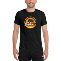 Dreameris Retro Life Is Golden Short Sleeve T Shirt - Dreameris